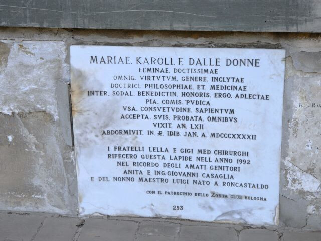 Tomba di Maria Dalle Donne