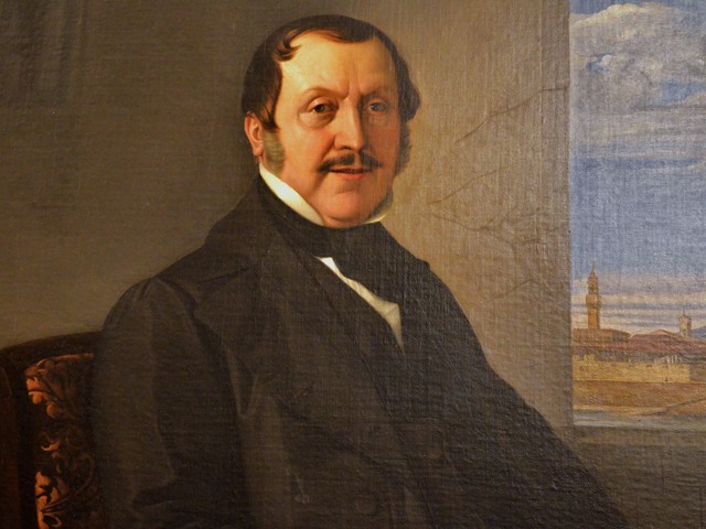 Ritratto di Gioacchino Rossini a Firenze 