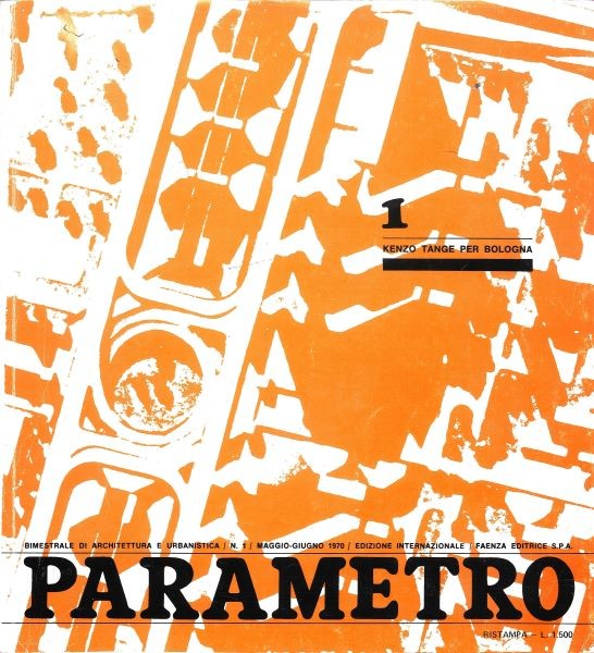 Copertina del primo numero di "Parametro"
