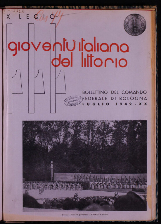 «Gioventù italiana del Littorio. Bollettino del Comando federale di Bologna»