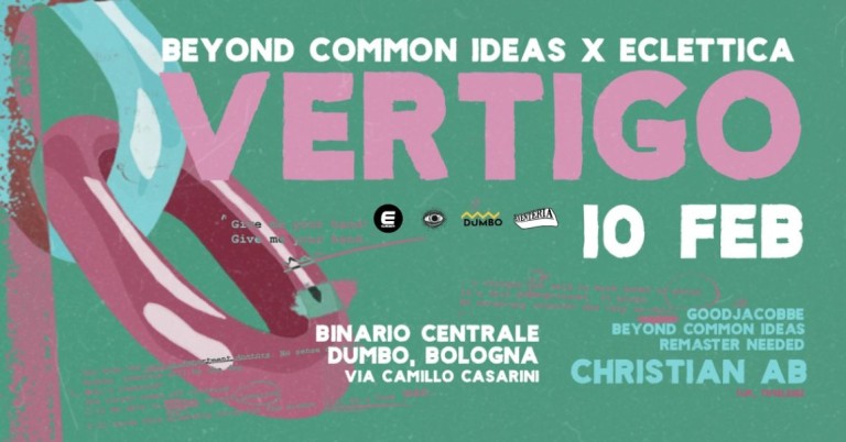 immagine di  Vertigo W/ Christian AB | Beyond Common Ideas x Eclettica