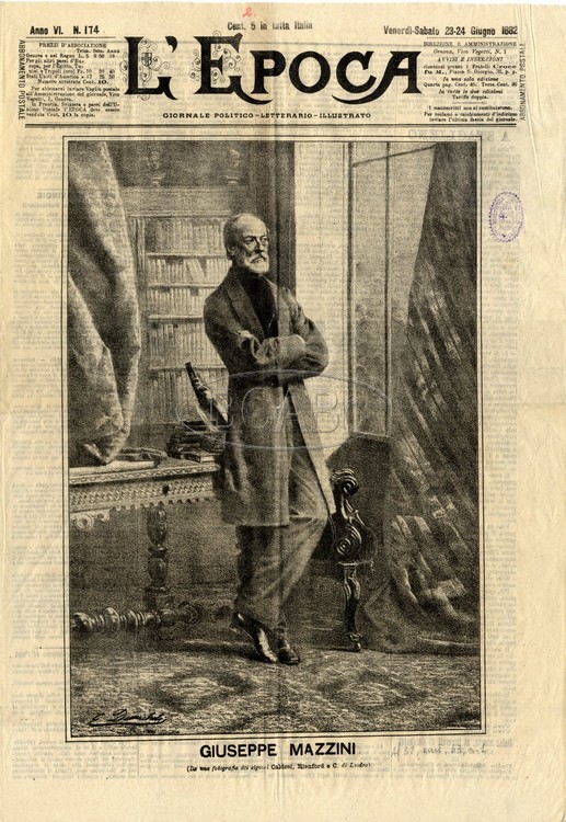 image of In morte di Giuseppe Mazzini