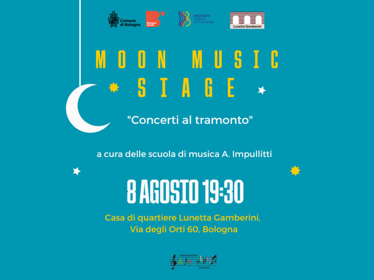 copertina di Moon Music Stage | Agosto 