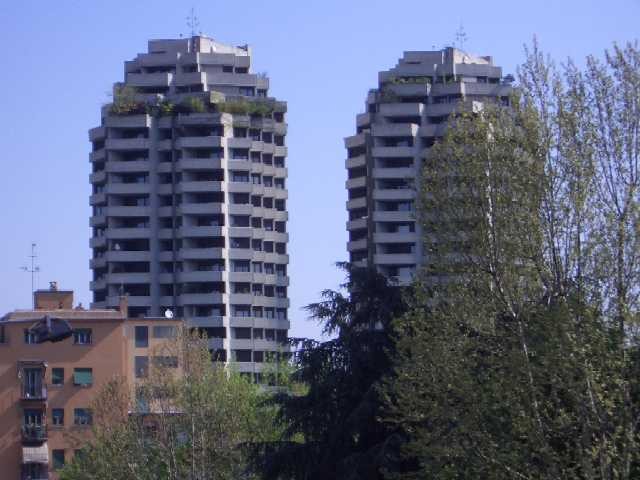 Complesso residenziale Le Torri in via Zago - arch. E. Zacchiroli
