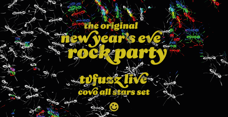 cover of THE ORIGINAL NYE ROCK PARTY with TVFUZZ