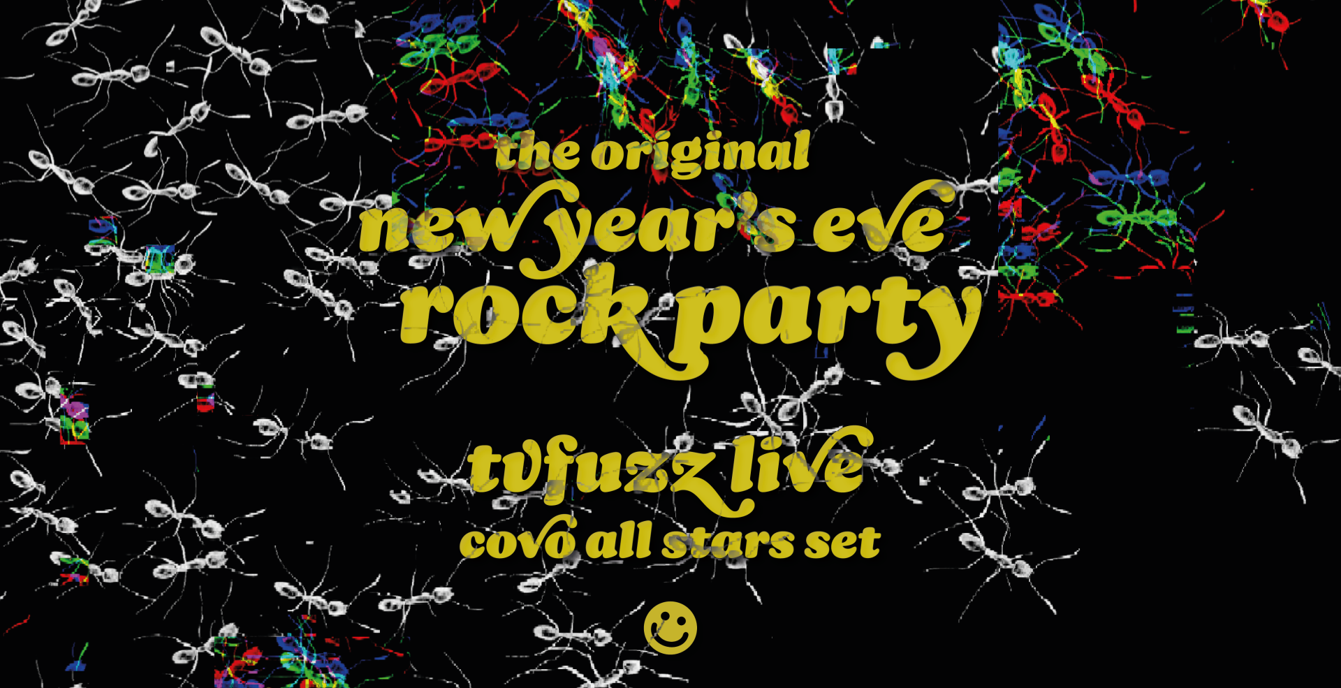 copertina di THE ORIGINAL NYE ROCK PARTY with TVFUZZ