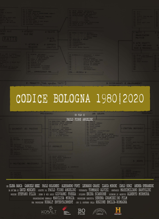 copertina di Codice Bologna 1980 – 2020