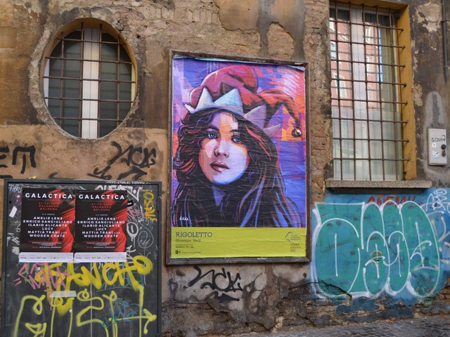 Alice Pasquini - Campagna pubblicitaria per la stagione del Teatro Comunale di Bologna - 2018-19
