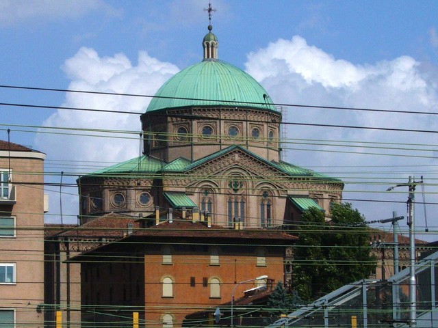 Il tempio del Sacro Cuore - arch. E. Collamarini
