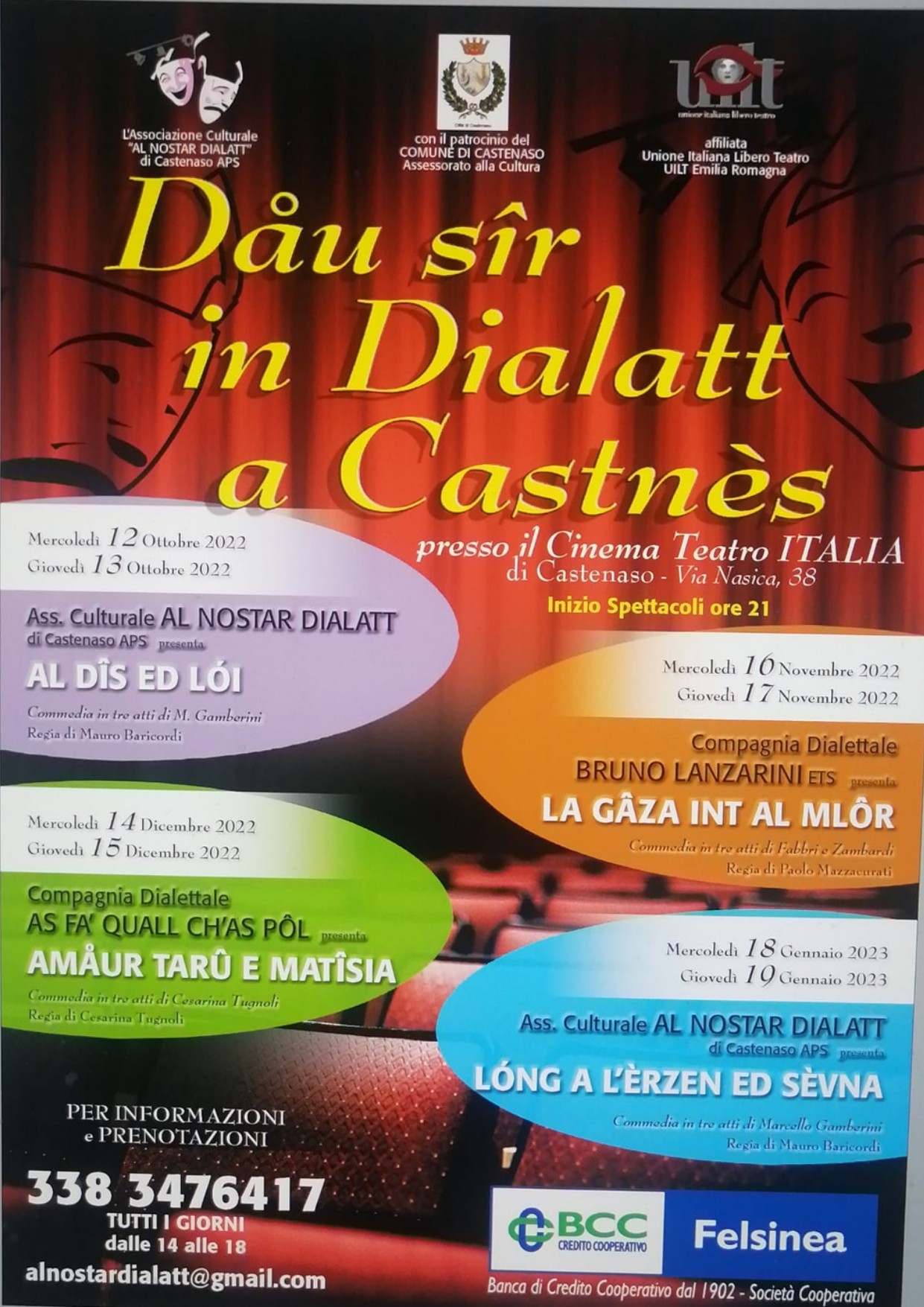 copertina di Dau sir in Dialatt a Castnes