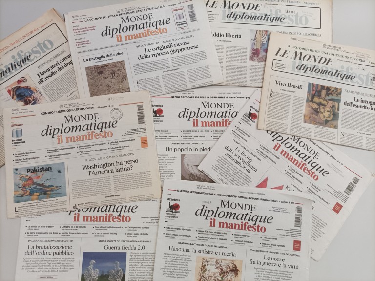 copertina di Le monde diplomatique-Il manifesto