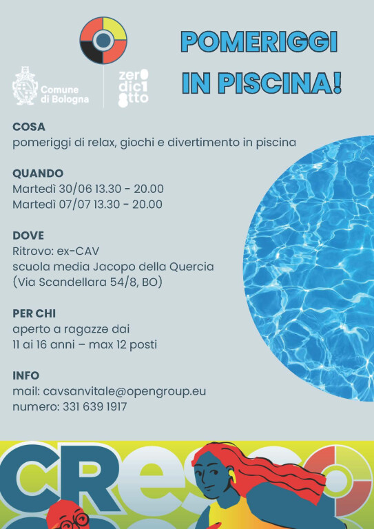 cover of Pomeriggi in piscina