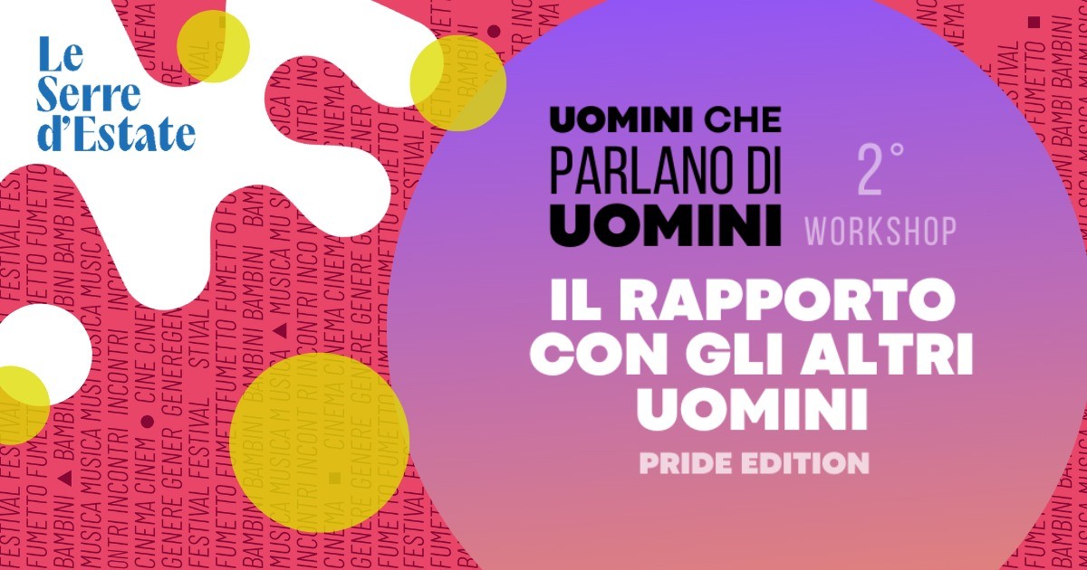 copertina di Uomini che parlano di uomini – 2° workshop 2023