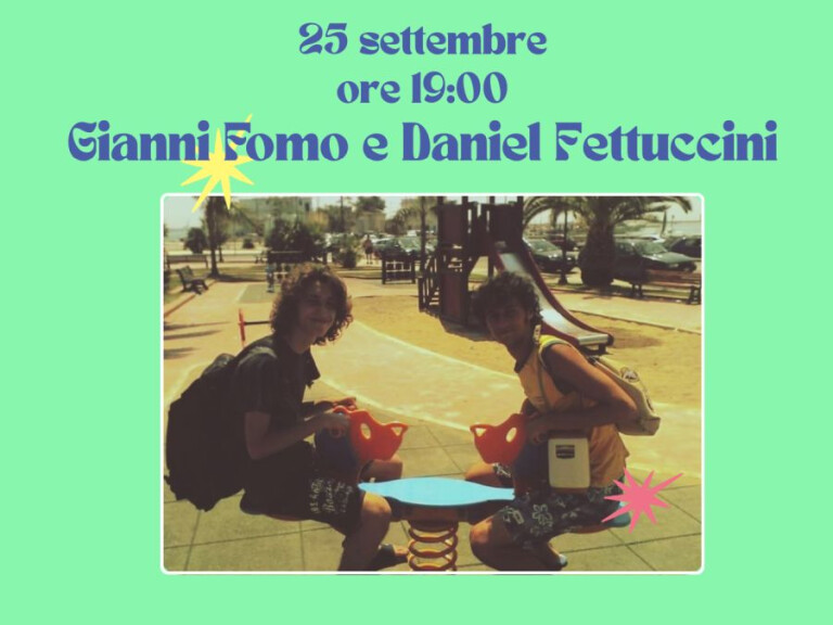 immagine di Gianni Fomo e Daniel Fettuccini
