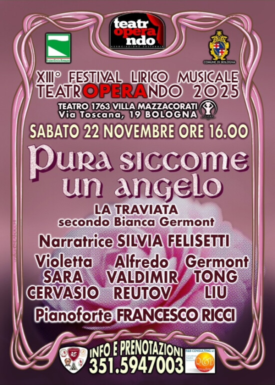 couverture de Pura siccome un angelo
