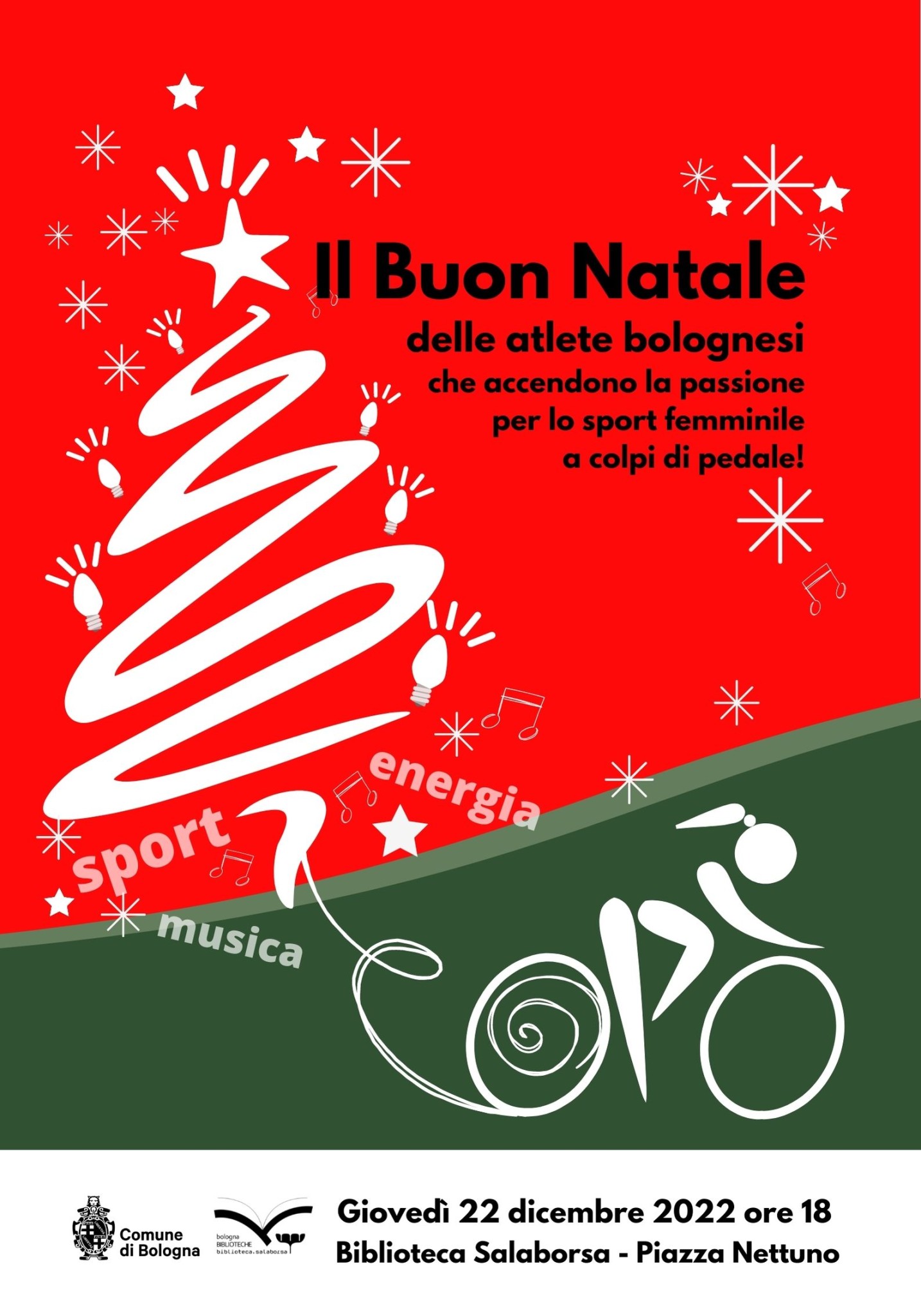 copertina di Il buon Natale delle atlete bolognesi