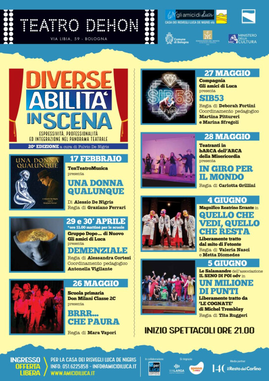 copertina di Diverse abilità in scena