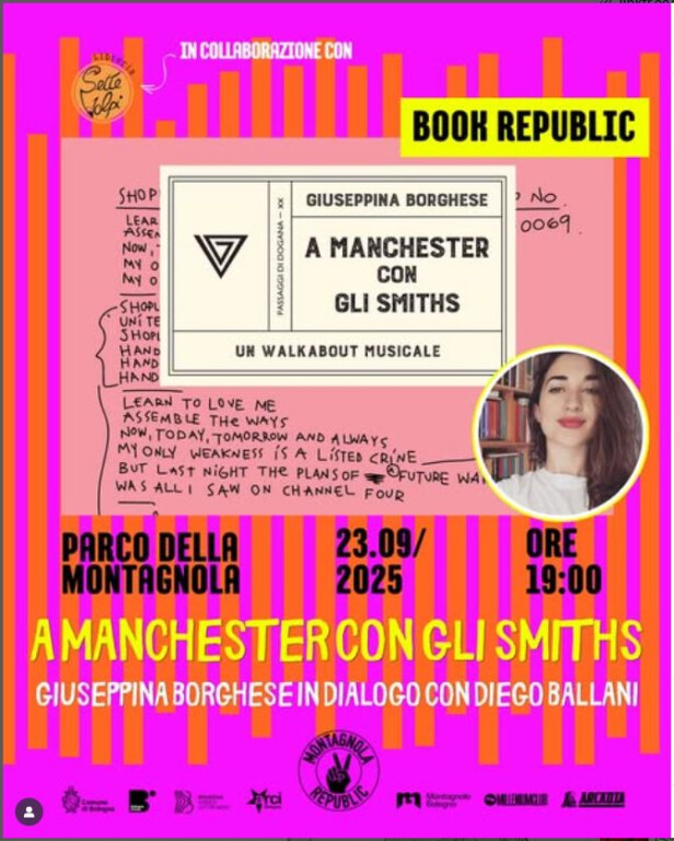 copertina di A Manchester con gli Smiths 