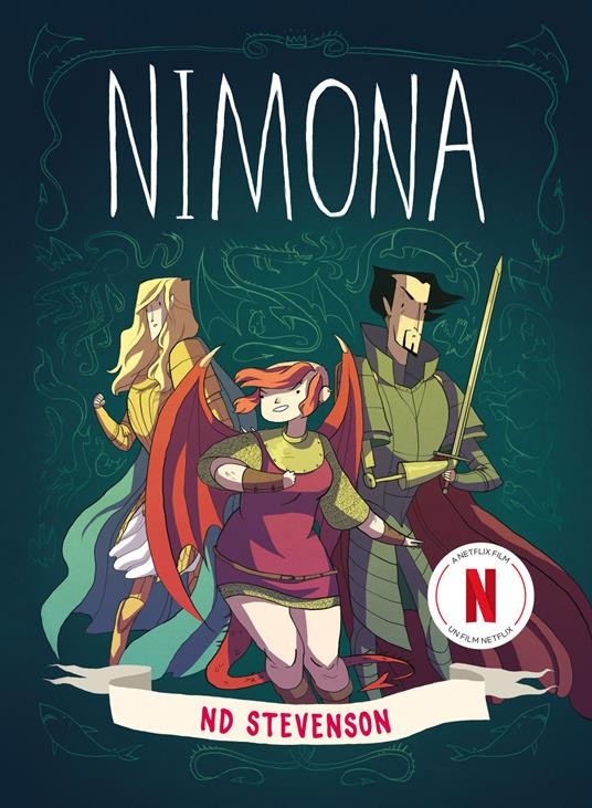 copertina di Nimona