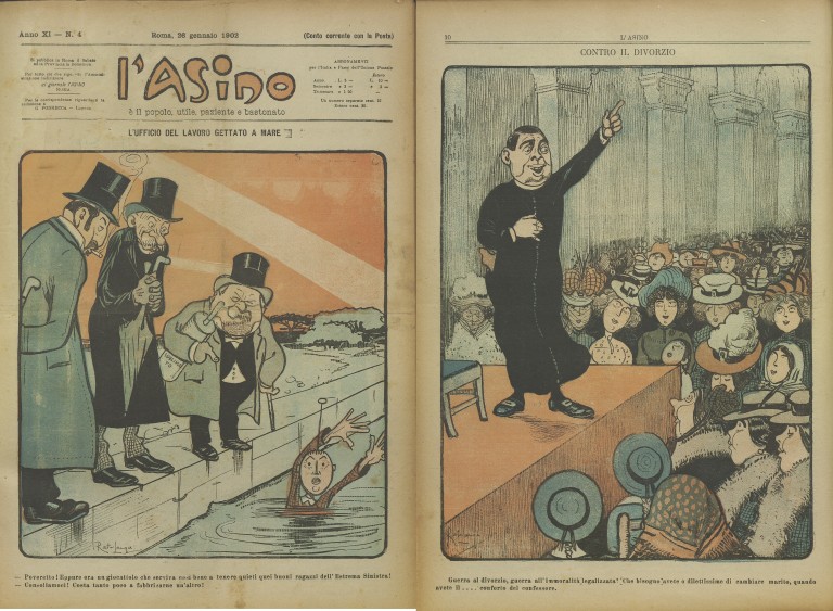 immagine di «L'asino», 26 gennaio 1902
