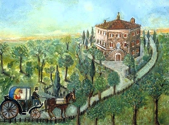 La villa dei conti Laderchi a Prada di Faenza (RA)