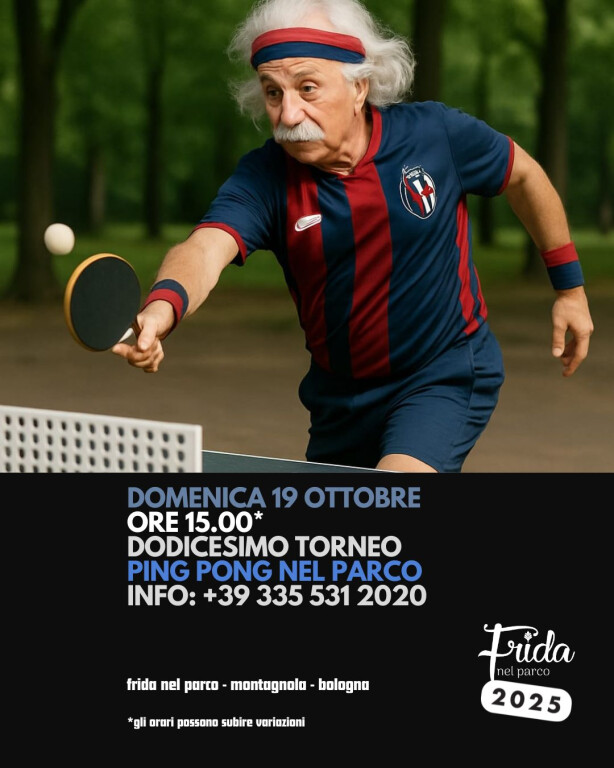 Ping pong nel parco