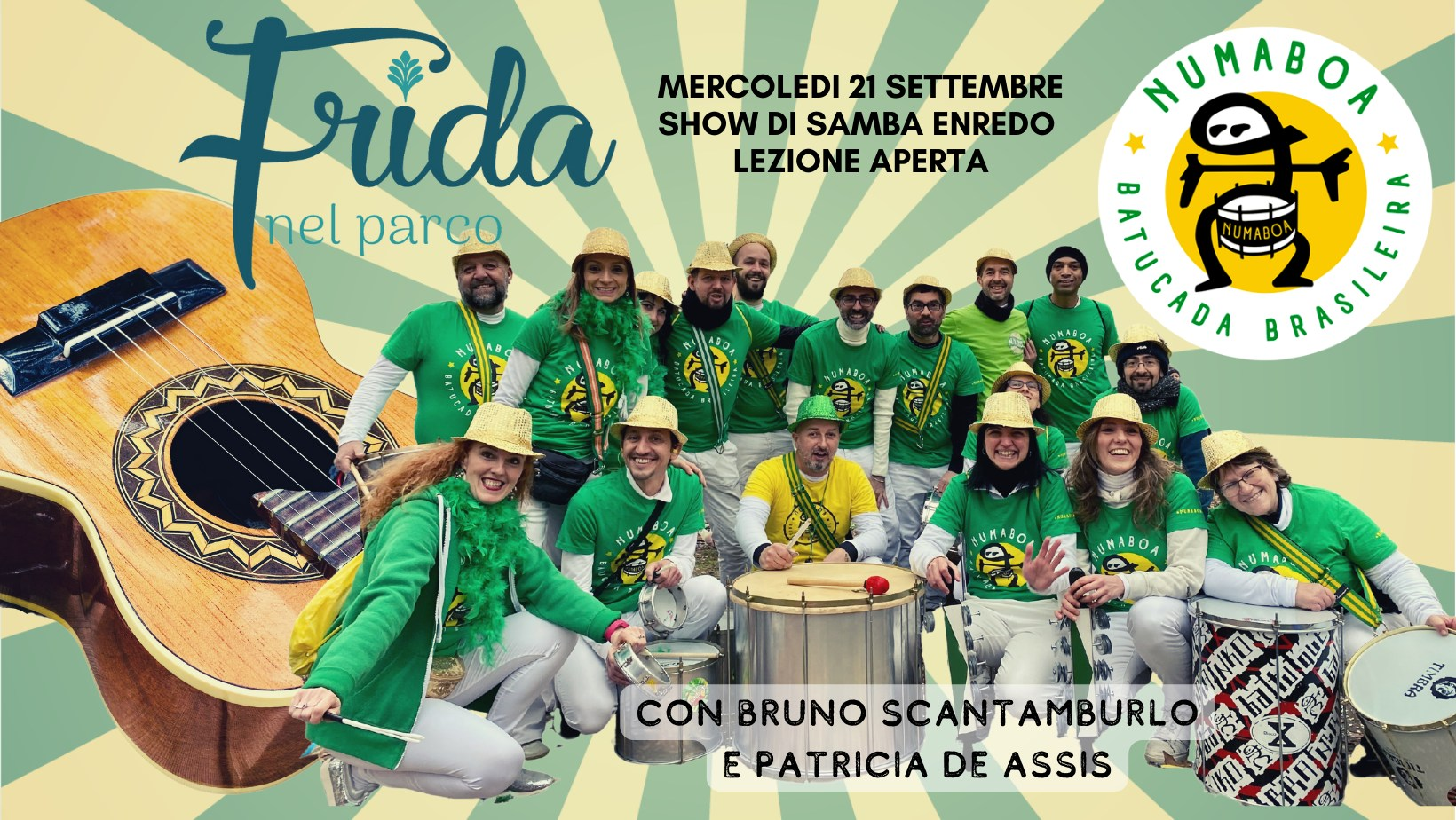 copertina di NumaBoa - Batucada Brasileira
