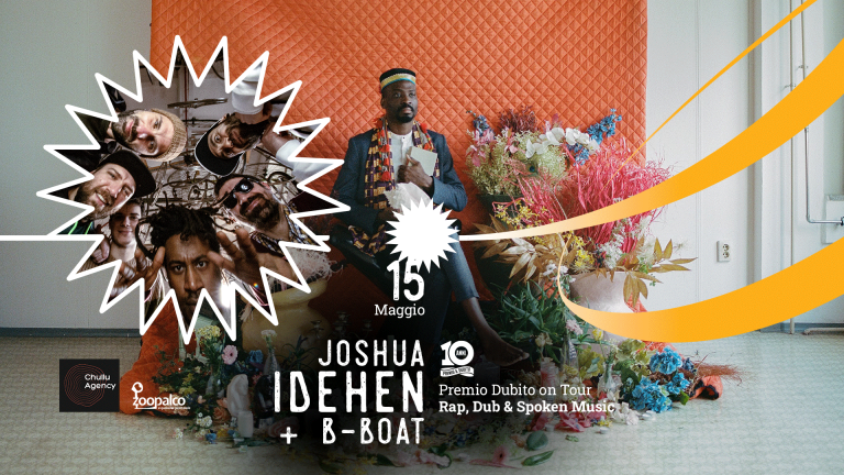 copertina di Joshua Idehen | B-Boat live | Premio Dubito On Tour