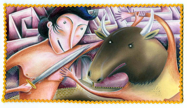 copertina di Bestiarius. Chi ne sa di più sui miti? Anche risposte sbagliate!