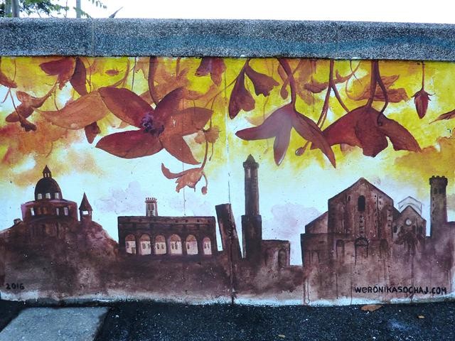 Ponte dipinto - via Stalingrado (BO) - ottobre 2016