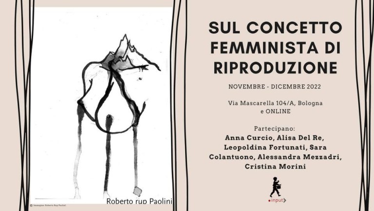 copertina di Sul concetto femminista di riproduzione