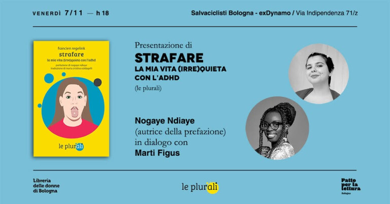 copertina di Strafare. la mia vita (irre) quieta con l'Adhd 