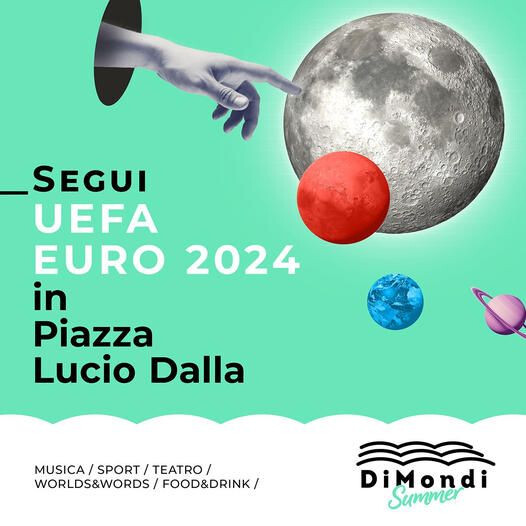 copertina di UEFA EURO 2024 in Piazza Lucio Dalla