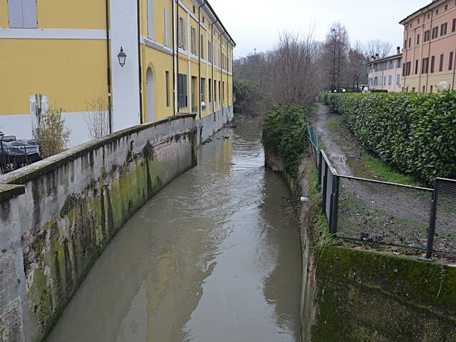 Il sostegno di Castagnolo Maggiore sul Navile