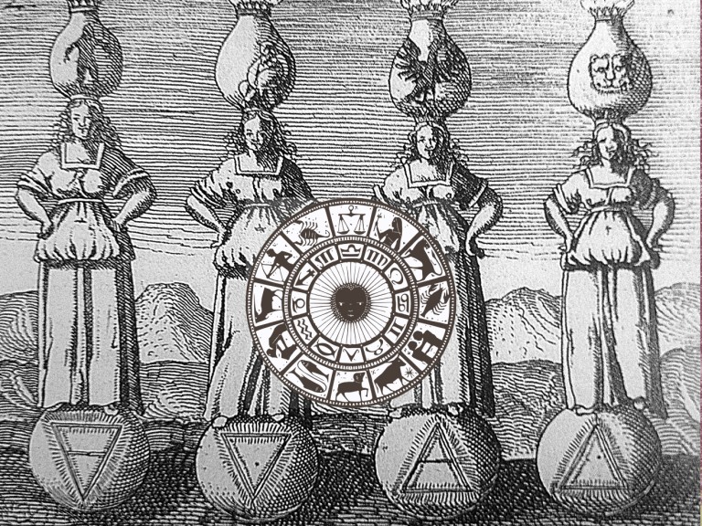 copertina di Fuoco Terra Aria Acqua