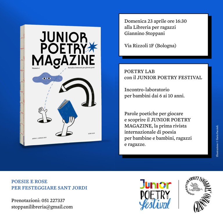 copertina di Junior poetry magazine
