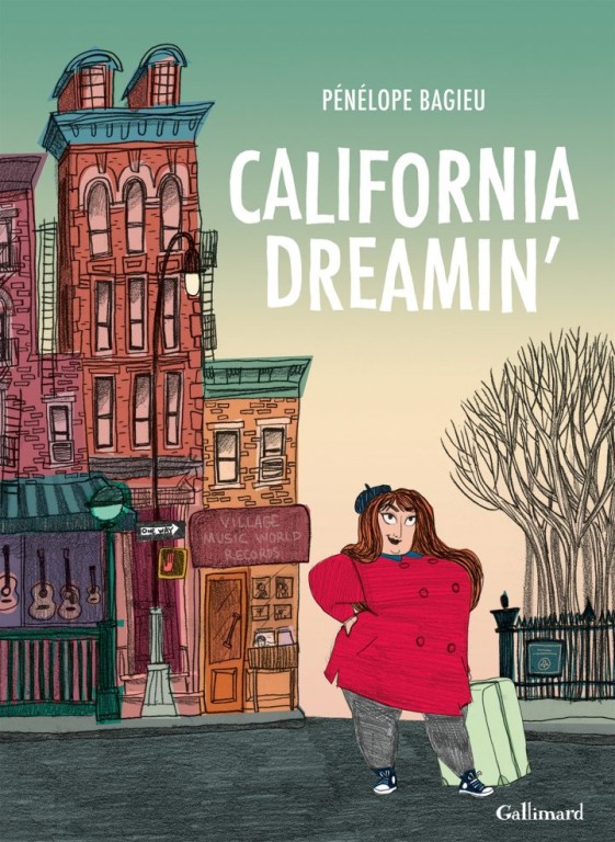 copertina di Pénélope Bagieu, California dreamin’: Cass Elliot prima dei The Mamas & The Papas,Milano, Bao, 2017