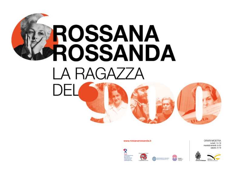 image de Rossana Rossanda. La ragazza del Novecento