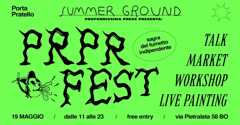 cover of PRPR Fest: Fumettiamo insieme!