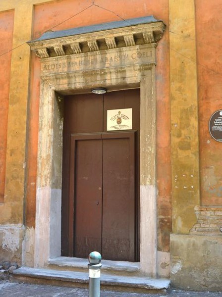 Chiesa di Santa Maria Labarum Coeli - ingresso