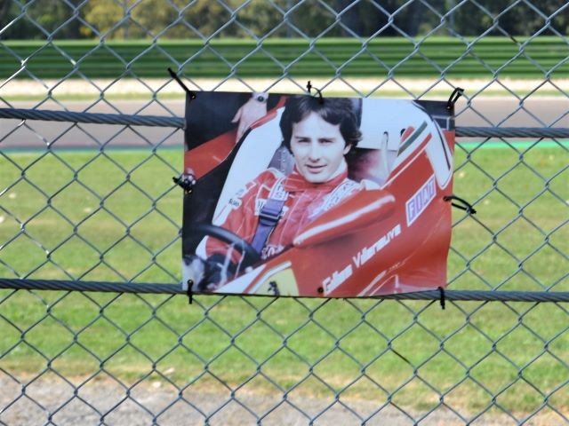 Il pilota Gilles Villeneuve