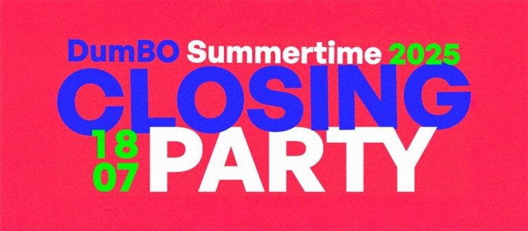 copertina di DumBO Summertime 2025 | Closing Party