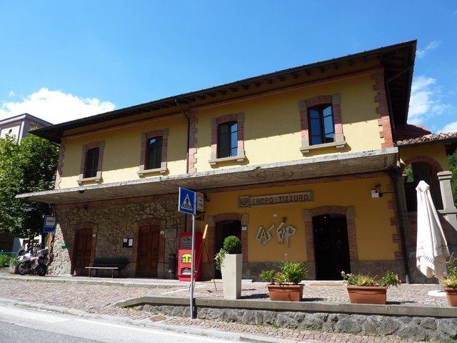 Stazione della FAP a Campo Tizzoro