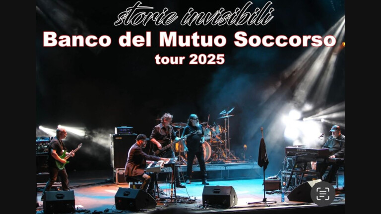 copertina di BANCO DEL MUTUO SOCCORSO.  Storie Invisibili - Tour 2025