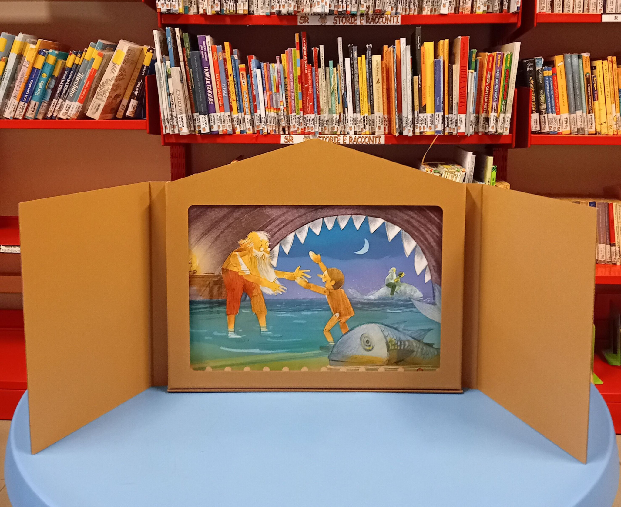 copertina di Pinocchio Kamishibai