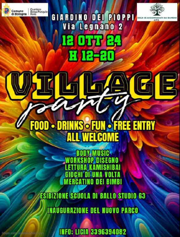 copertina di Villag Party
