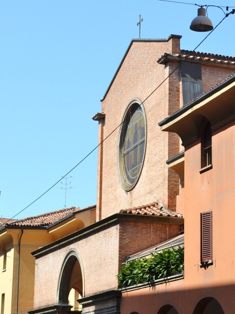 La chiesa restaurata di SS. Filippo e Giacomo - via delle Lame (BO)
