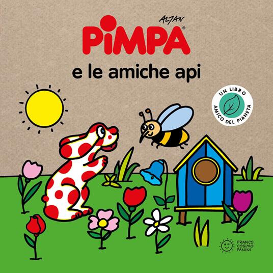 copertina di Pimpa e le amiche api. Storie per il pianeta