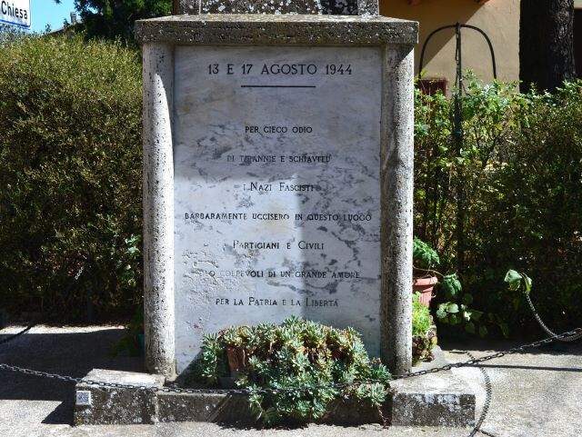 Monumento ai caduti partigiani e civili