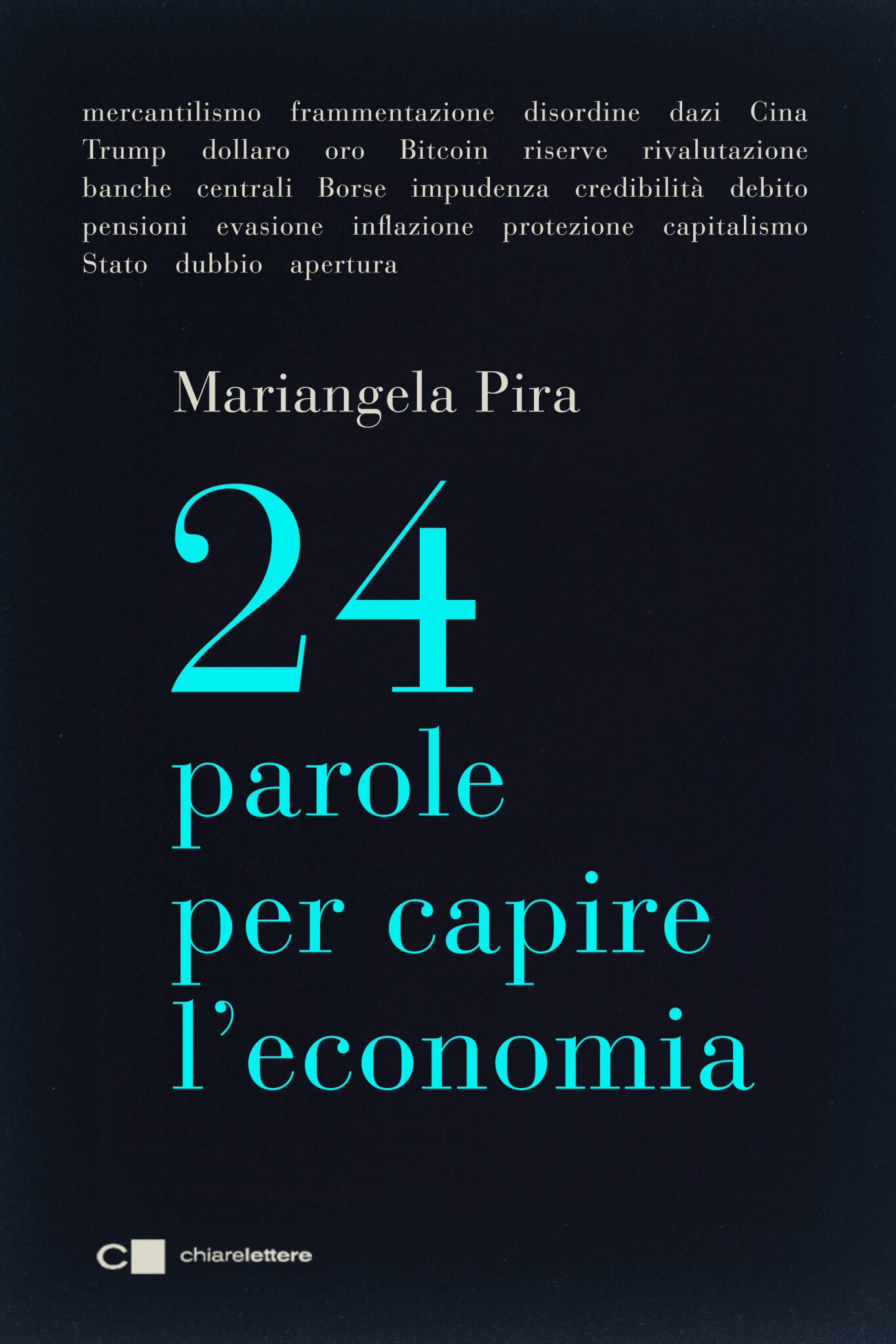 copertina di 24 parole per capire l’economia 